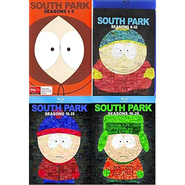 Amazon.com: South Park: Seasons 16-20 [Blu-Ray, Collector's